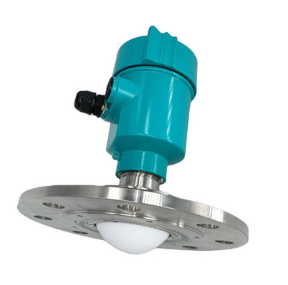 80GHz Radar Level  Transmitter Sensor Meter Gauge With 4-20mA Output And -40℃- 120℃ Temperature Range