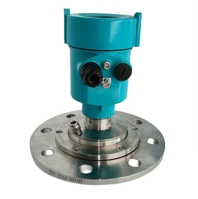 80GHz Radar Level  Transmitter Sensor Meter Gauge With 4-20mA Output And -40℃- 120℃ Temperature Range